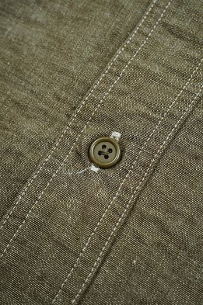 画像5: NIGEL CABOURN  （ ナイジェル・ケーボン ） - Nigel Cabourn  ユーティリティーシャツ タイプ2 - 10オンスデニム / UTILITY SHIRT TYPE2 - 10oz DENIM  ( 80510010015 )  (5)