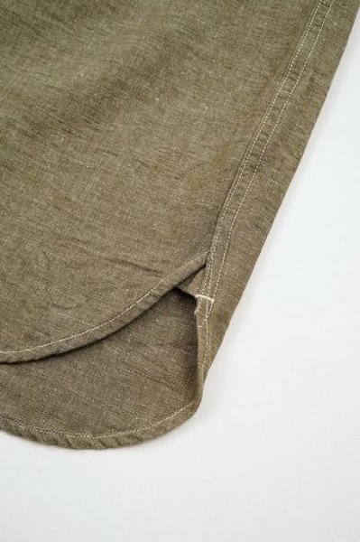 画像9: NIGEL CABOURN  （ ナイジェル・ケーボン ） - Nigel Cabourn  ユーティリティーシャツ タイプ2 - 10オンスデニム / UTILITY SHIRT TYPE2 - 10oz DENIM  ( 80510010015 )  (9)