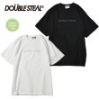 画像1: DOUBLE STEAL ( ダブルスティール ) - 3D Small LOGO ヘビーウェイト Tシャツ (1)