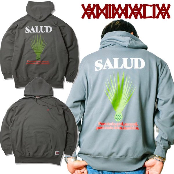 画像1: ANIMALIA ( アニマリア ) - 10oz P/O Hoodie(loop terry) -SALUD (1)