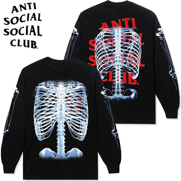 画像1: ANTI SOCIAL SOCIAL CLUB ( アンチソーシャルソーシャルクラブ ) - Bones Long Sleeve Tee (1)