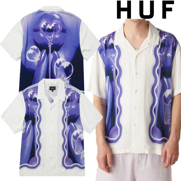 画像1: HUF ( ハフ ) - BUBBLE RESORT SHIRT (1)