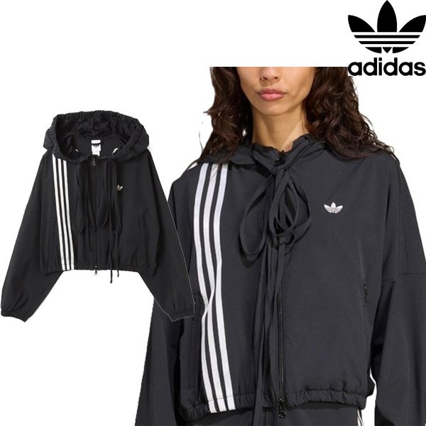 画像1: adidas Originals (アディダスオリジナルス) - RIBBON TRACKTOP / アディダス リボン トラック トップ レディース (1)