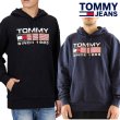 画像1: TOMMY JEANS (トミー ジーンズ) - アスレチックロゴフーディ REG ATHL LOGO HOODIE (1)