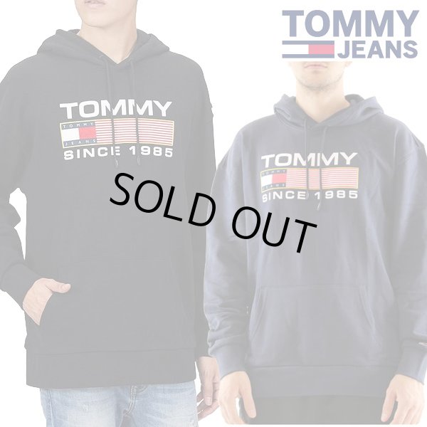 画像1: TOMMY JEANS (トミー ジーンズ) - アスレチックロゴフーディ REG ATHL LOGO HOODIE (1)