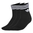 画像3: adidas Originals (アディダスオリジナルス) - アディカラー スリーストライプス アンクルソックス 3足組 (3)