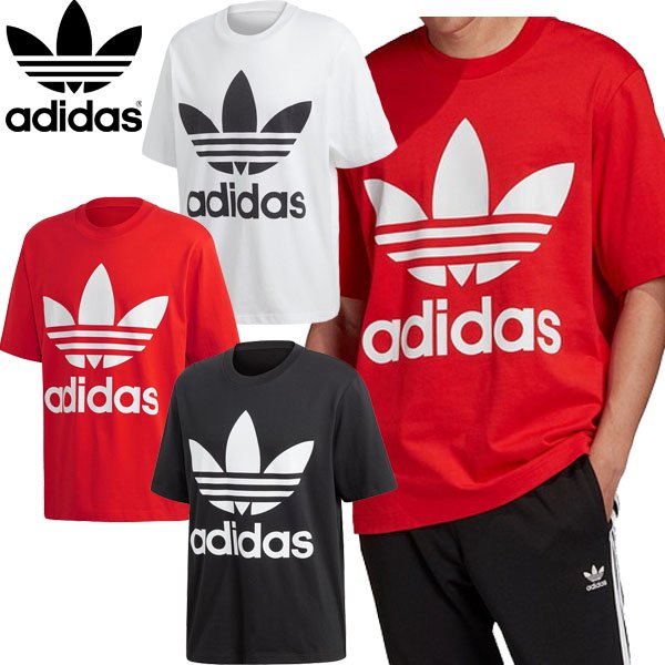 画像1: adidas Originals (アディダスオリジナルス) - リラックスフィット 半袖Tシャツ (1)