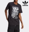 画像1: adidas Originals (アディダスオリジナルス) - グラフィック カモ柄 シュータン 半袖Tシャツ (1)