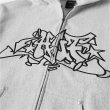 画像6: HUF ( ハフ ) - OUTLINES HEAVY WEIGHT FULL ZIP FLEECE (6)