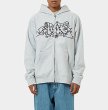 画像7: HUF ( ハフ ) - OUTLINES HEAVY WEIGHT FULL ZIP FLEECE (7)