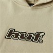 画像6: HUF ( ハフ ) - LOGO APPLIQUE HOODED FLEECE (6)