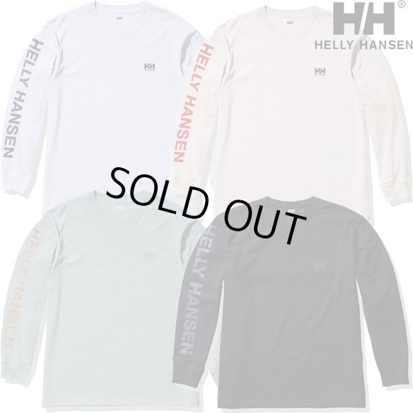 画像1: HELLY HANSEN (ヘリーハンセン) - ロングスリーブ レターティー（ユニセックス） L/S Letter Tee (1)