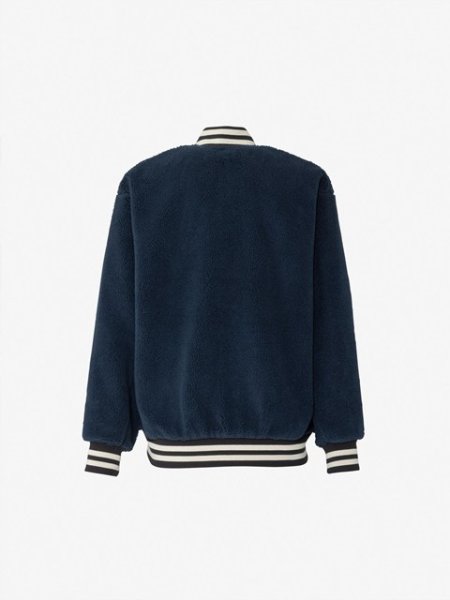 画像2: HELLY HANSEN (ヘリーハンセン) - ファイバーパイルリバーシブルバーシティージャケット(ユニセックス) (2)