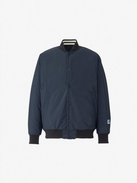 画像3: HELLY HANSEN (ヘリーハンセン) - ファイバーパイルリバーシブルバーシティージャケット(ユニセックス) (3)