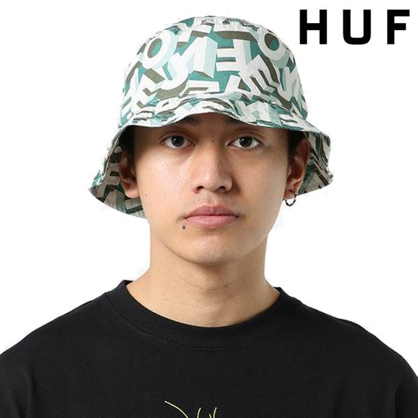 画像1: HUF ( ハフ ) - ABECEDERIAN BUCKET HAT (1)