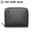 画像1: JAM HOME MADE ( ジャムホームメイド) - ファスナーミディアムウォレット -LaVish- 二つ折り財布 (1)