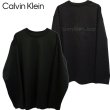 画像1: CALVIN KLEIN (カルバンクライン) - ロングスリーブTシャツ エンボスバックロゴロングスリーブプルオーバー (1)