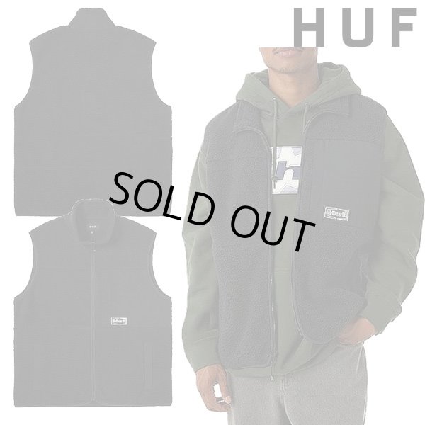 画像1: HUF ( ハフ ) - SONOMA HIGH PILE VEST (1)