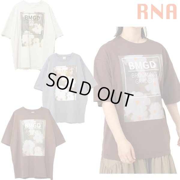 画像1: RNA ( アールエヌエー ) - ガーデンプリントTシャツ (1)