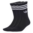 画像3: adidas Originals (アディダスオリジナルス) - スリーストライプス クルーソックス 3足組 (3)
