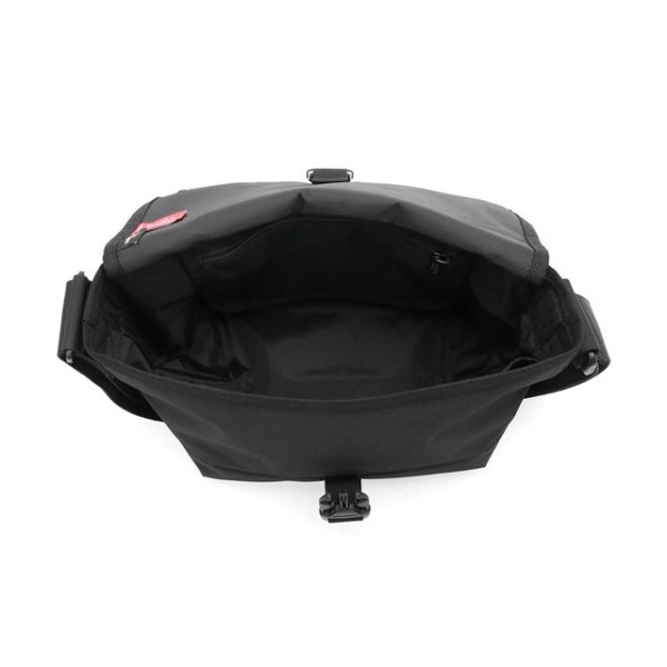 画像7: Manhattan Portage (マンハッタンポーテージ) - Pacific Nylon Messenger Bag JR Flap Zipper Pocket W/Divider (7)