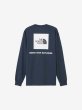 画像10: THE NORTH FACE ( ザ・ノース・フェイス ) - ロングスリーブバックスクエアロゴティー L/S BACK SQ LOGO TEE (10)