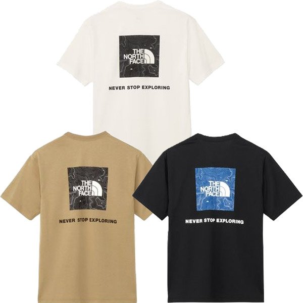 画像1: THE NORTH FACE ( ザ・ノース・フェイス ) - ショートスリーブバックスクエアトラバースロゴティー（メンズ） (1)