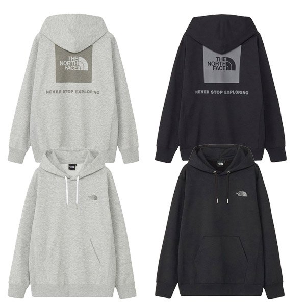 画像1: THE NORTH FACE ( ザ・ノース・フェイス ) - バックスクエアロゴフーディ (1)