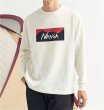 画像10: NANGA ( ナンガ ) - ECO HYBRID BOX LOGO L/S TEE / エコハイブリッド ボックスロゴ ロングスリーブティー (10)