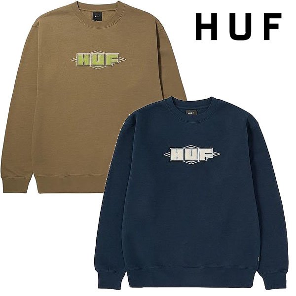 画像1: HUF ( ハフ ) - QUALITY CREWNECK (1)