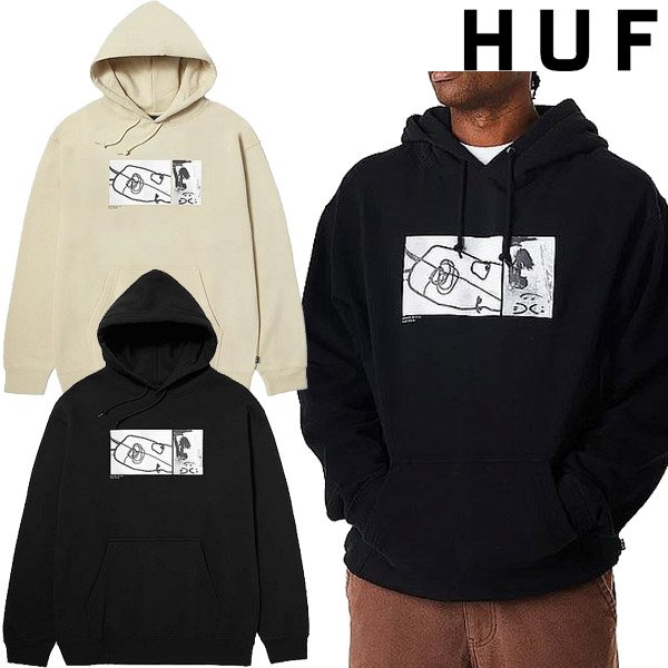 画像1: HUF ( ハフ ) - MASON PHOTOS HOODIE (1)