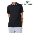 画像1: LACOSTE ( ラコステ ) - サスティナブルファブリック襟ジャガードポロシャツ (1)