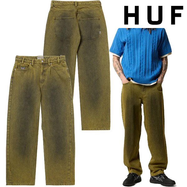 画像1: HUF ( ハフ ) - CROMER WASHED PANT (1)