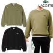 画像1: LACOSTE ( ラコステ ) - エッセンシャルクルーネックスウェット (1)