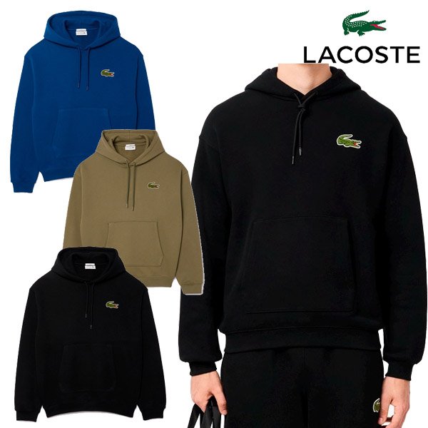 画像1: LACOSTE ( ラコステ ) - エッセンシャルスウェットフーディー (1)