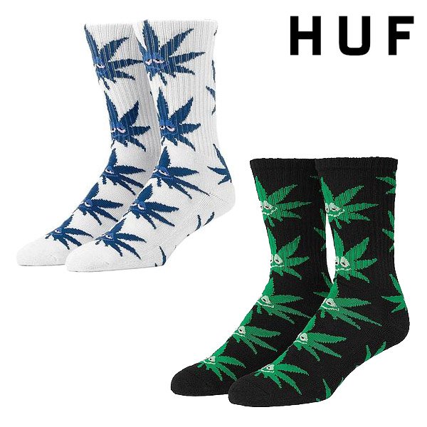 画像1: HUF ( ハフ ) - GREEN BUDDY SOCKS (1)