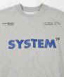 画像6: SUPERTHANKS (スーパーサンクス) - SYSTEM LOGO PRINT CREWNECK BIC SWEAT スウェット (6)