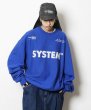 画像9: SUPERTHANKS (スーパーサンクス) - SYSTEM LOGO PRINT CREWNECK BIC SWEAT スウェット (9)