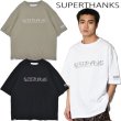 画像1: SUPERTHANKS (スーパーサンクス) - ロゴプリント ワンプリント シンプルTシャツ (ユニセックス) LOGO FRONT PRINT T (1)