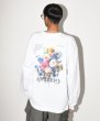 画像14: SUPERTHANKS (スーパーサンクス) - バックフラワープリント オーバーサイズ ロングTシャツ /'Flower' L/S T (14)