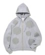 画像2: SUPERTHANKS (スーパーサンクス) - Flower sweat zip-hoodie (2)