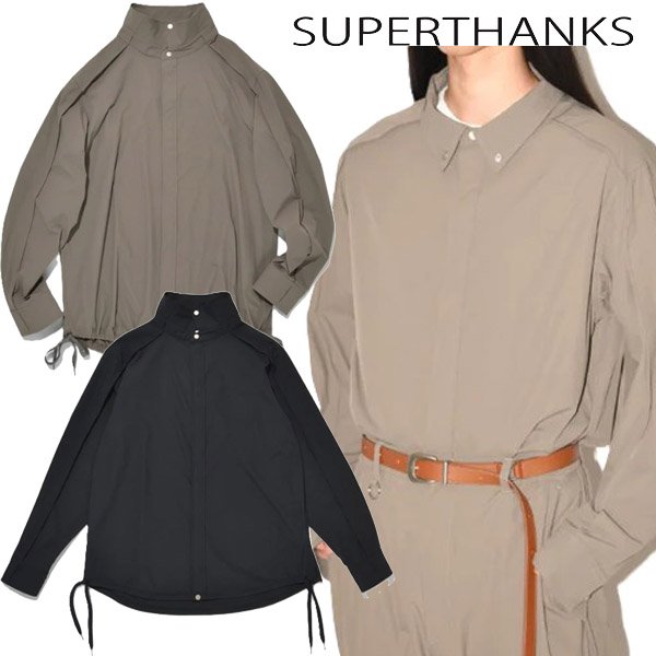 画像1: SUPERTHANKS (スーパーサンクス) - Outsider shirt blouson (1)