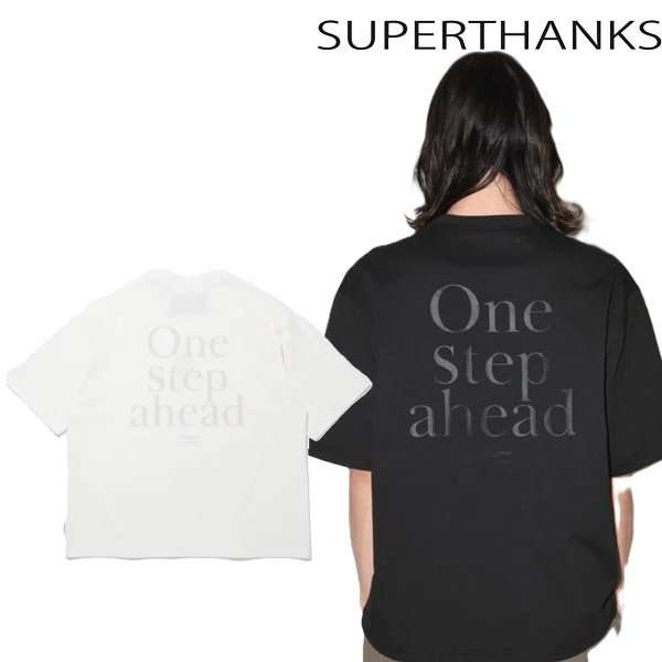 画像1: SUPERTHANKS (スーパーサンクス) - ”One step shead" S/S T-shirt (1)
