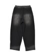 画像3: SUPERTHANKS (スーパーサンクス) - Sun faded Flocky print Sweat Side-tuck Wide Pants (3)
