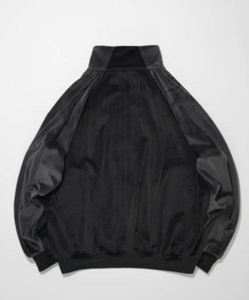 画像3: SUPERTHANKS (スーパーサンクス) - Velour Panel Stand-collar Blouson (3)