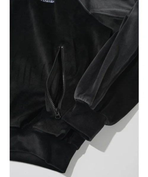 画像10: SUPERTHANKS (スーパーサンクス) - Velour Panel Stand-collar Blouson (10)
