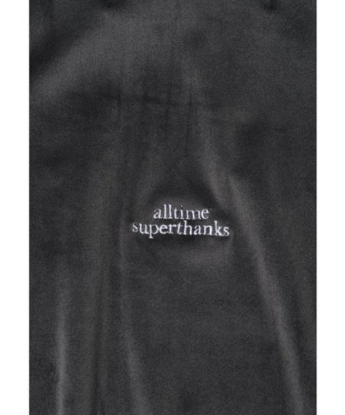 画像10: SUPERTHANKS (スーパーサンクス) - Velour Short Hoodie  (10)