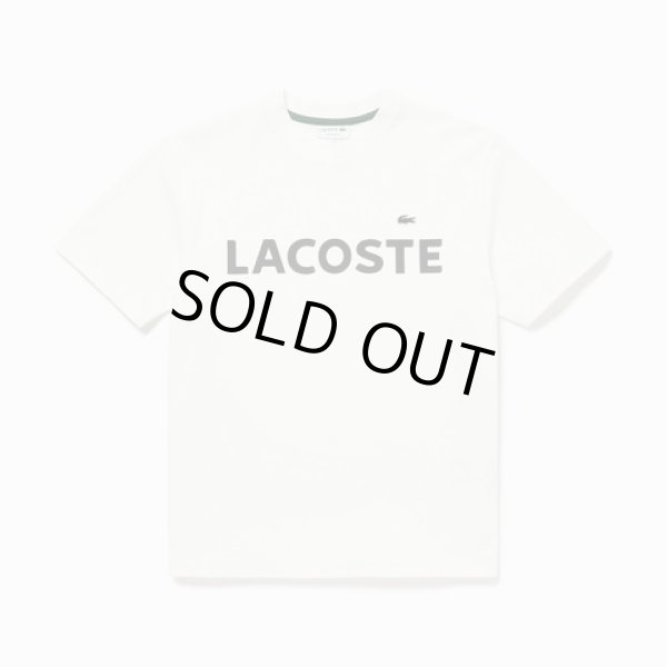 LACOSTE ( ラコステ ) - ヘビーウェイトブランドネームロゴTシャツ