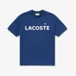画像3: LACOSTE ( ラコステ ) - ヘビーウェイトブランドネームロゴTシャツ (3)