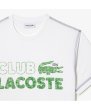 画像2: LACOSTE ( ラコステ ) - ヴィンテージプリントクルーネックTシャツ (2)